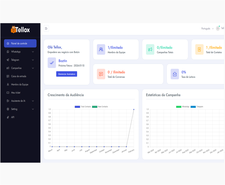 🤖 Como Automatizar o Atendimento no WhatsApp Usando a Tellox